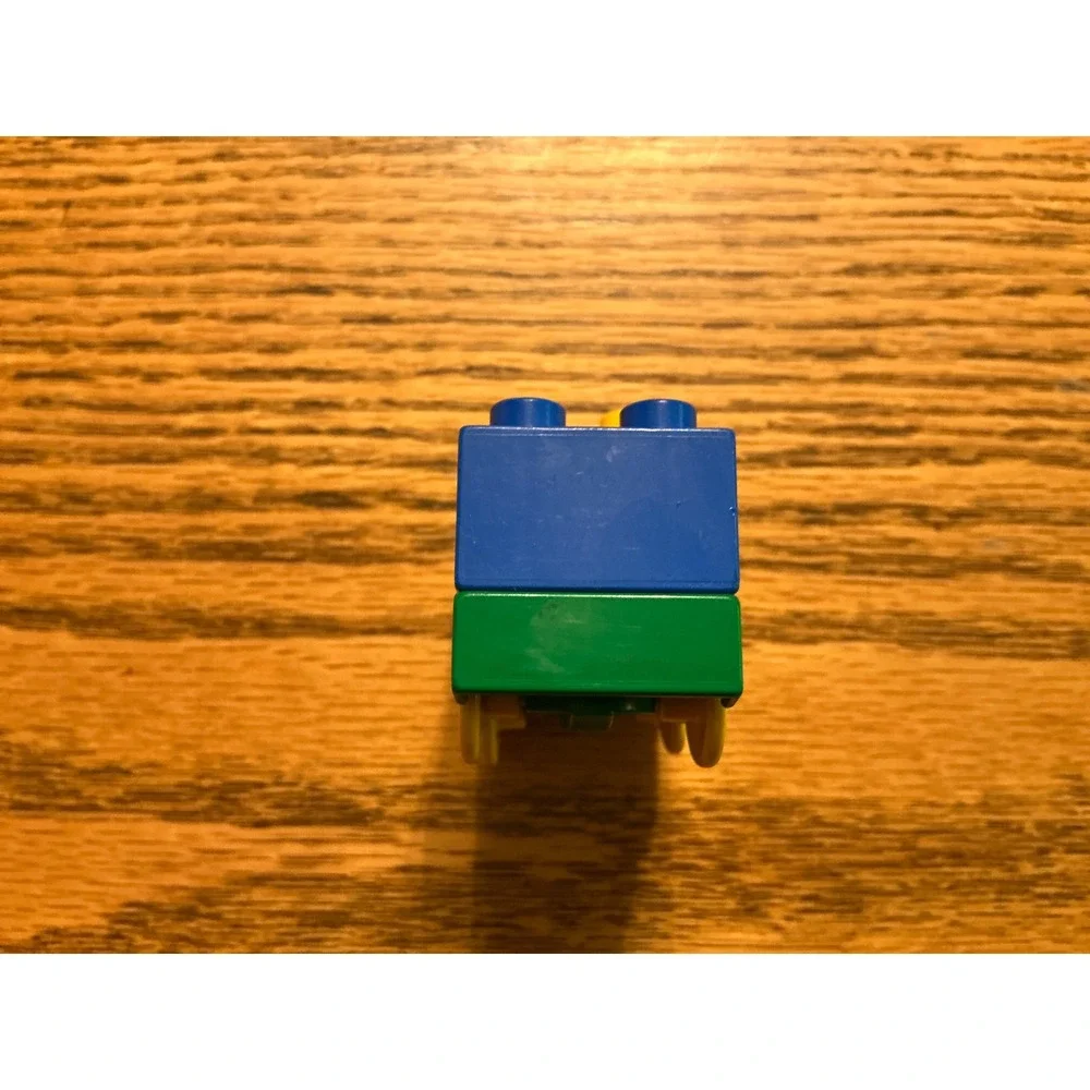 Vintage LEGO Duplo Clown Truck Yellow Blue Green par 6474pr9982
